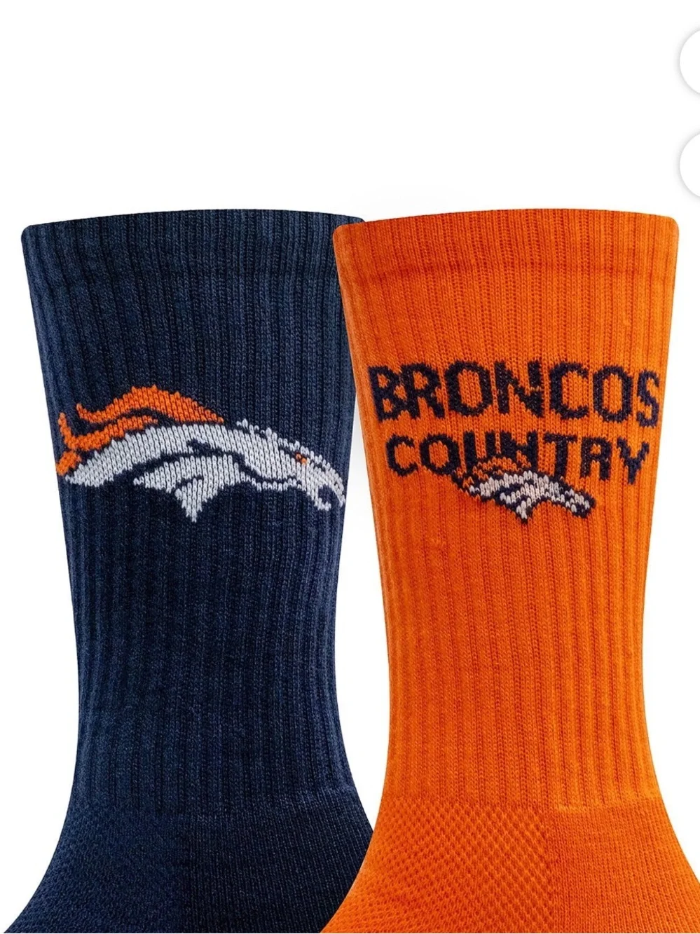 Strideline Denver Broncos 2-Pack of Socks